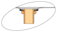 Zeichnung des METU-Abflusses Typ ST-K