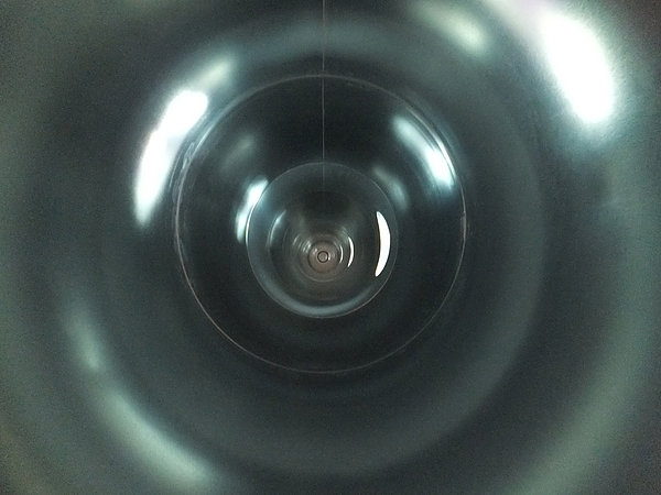 Das Innere der METU-FORM-Rohre ist vollkommen glatt