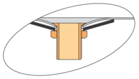 Zeichnung des METU-Abflusses Typ ST-G