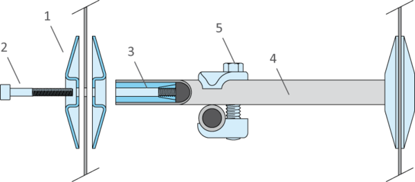 Illustration of the METU Tie Rod Fittings